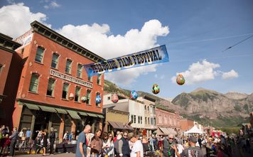 Film festival opening in Telluride, Colorado