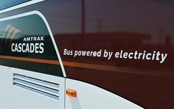 Amtrak, buses, EV, electric vehicles, trains, rail, operators, Cascades