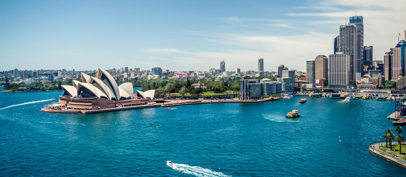 View of Sydney Harbour, Australia (photo via africanpix / iStock / Getty Images Plus)