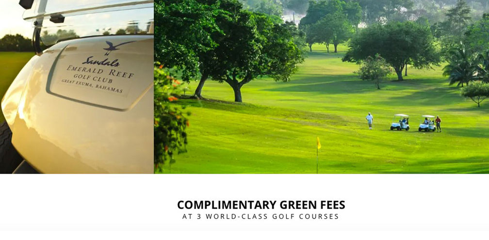 Indulge in the Complimentary Green Fees at Select Sandals Resorts