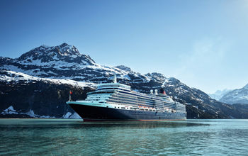 Cunard Queen Elizabeth in Alaska