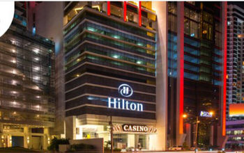 Enjoy a wonderful view of the ocean at the Hilton Panama