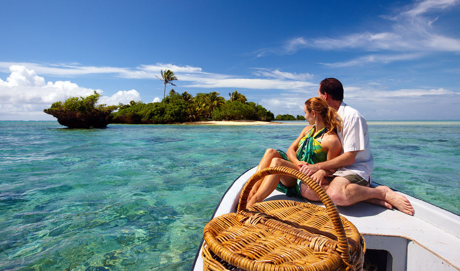 Fiji, Couple, Boat, private island, romantic, ocean, island, sea