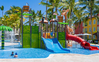 Kids pool and play area at Tropical Deluxe Princess