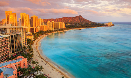 Skyline of Honolulu, Hawaii.  (photo via sorincolac/iStock/Getty Images Plus)