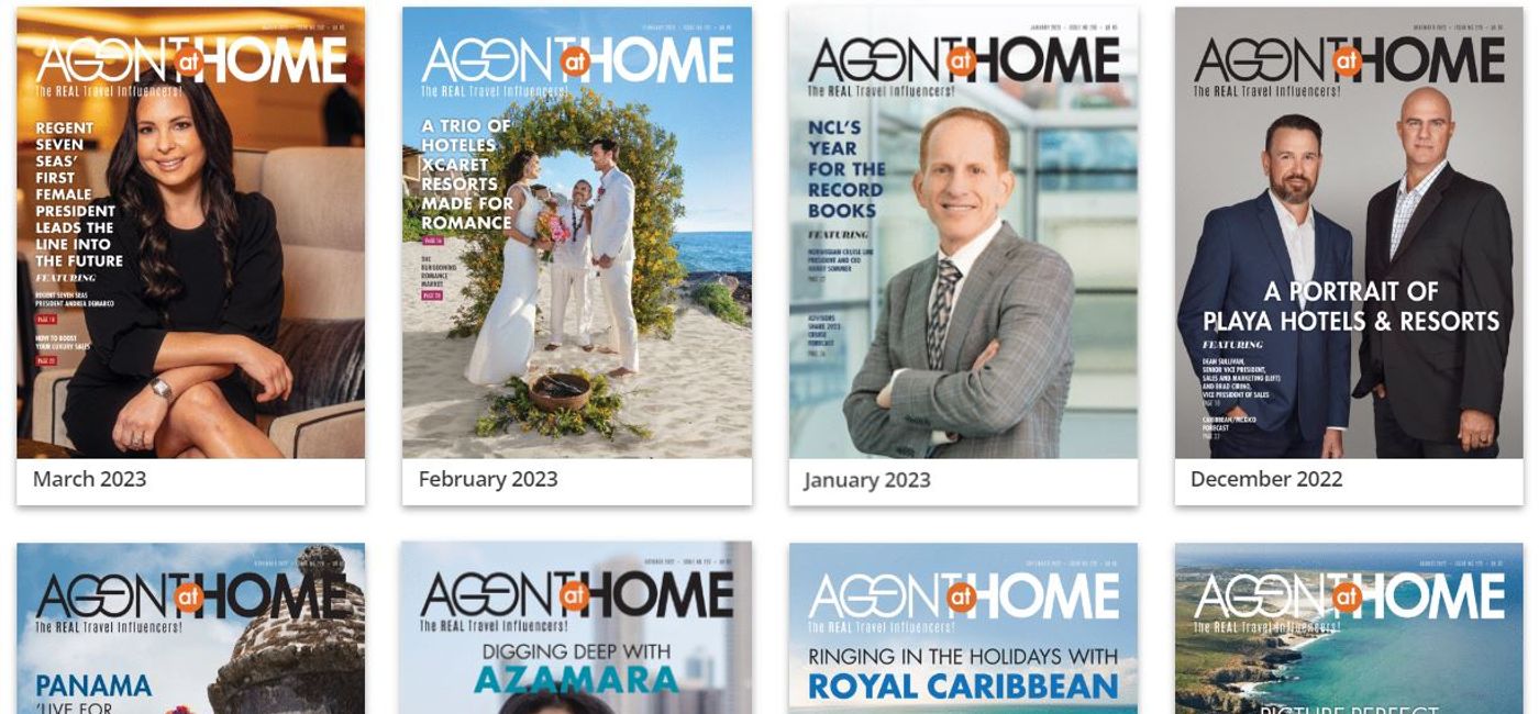 Image: AGENTatHOME Cover Round Up (Courtesy of AGENTatHOME Magazine) (AAH)