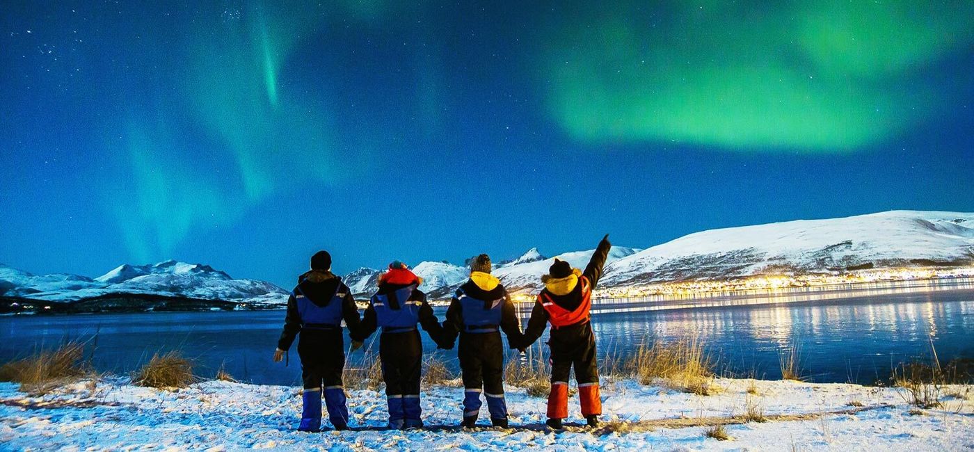 Image: An Authentic Vacations' group in Tromso, Norway. (Photo Credit: Authentic Vacations)