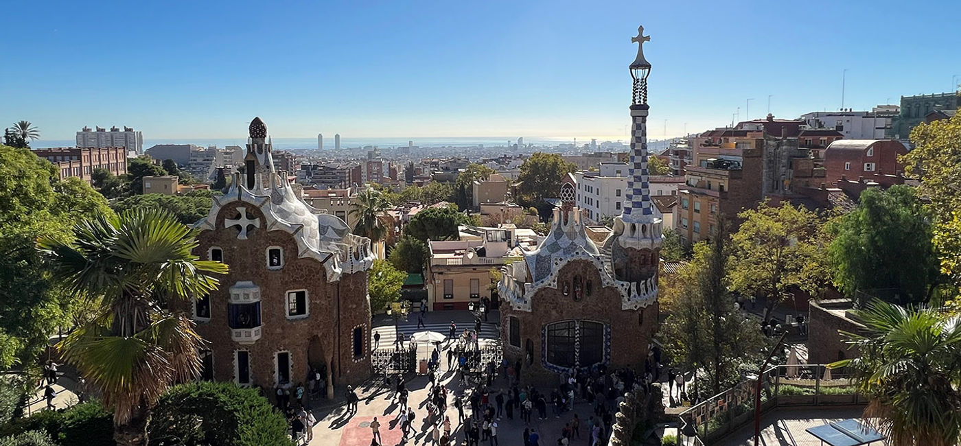 Image: Barcelona as seen from Park Guell. (Photo Credit: Paul Heney)