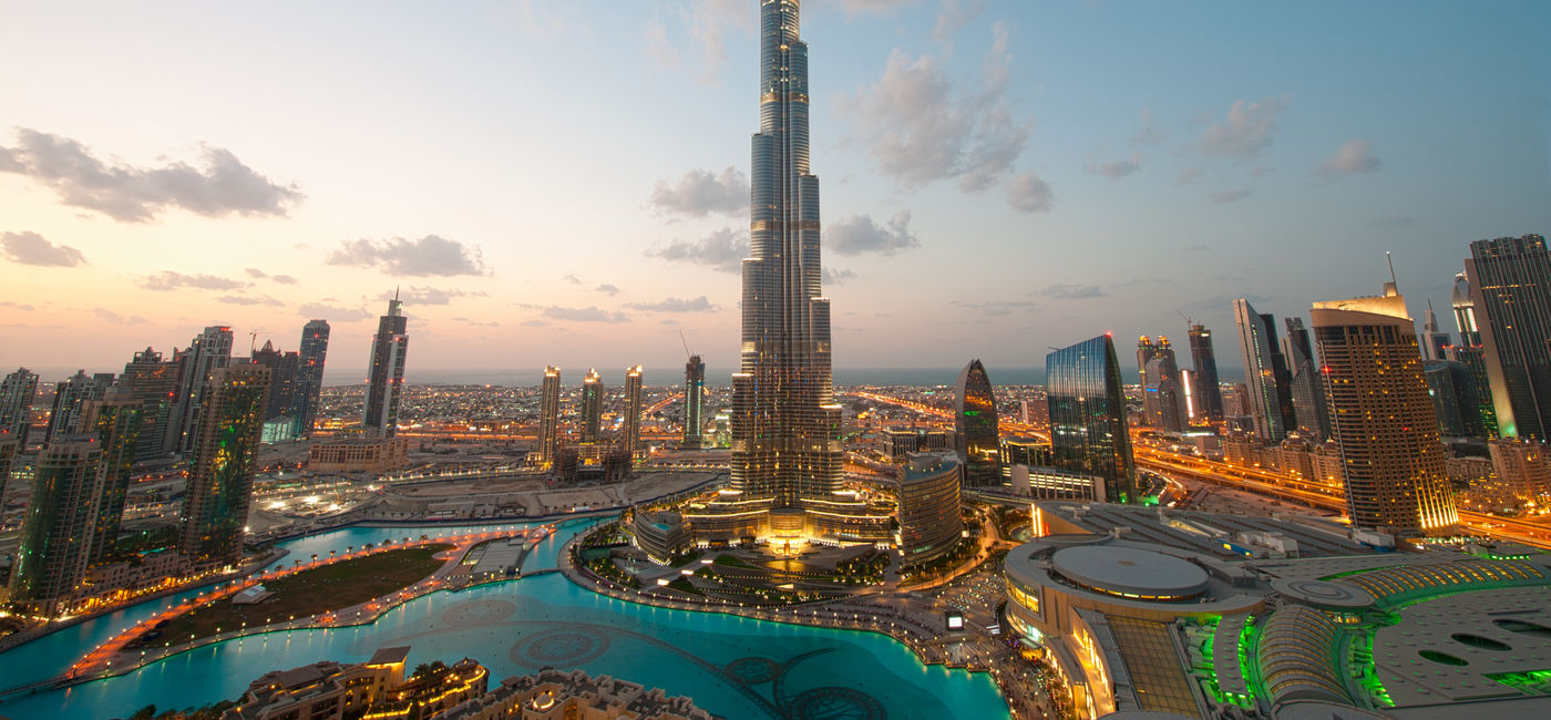 Image: Burj Khalifa. (photo via dblight / Getty Images /  E+)