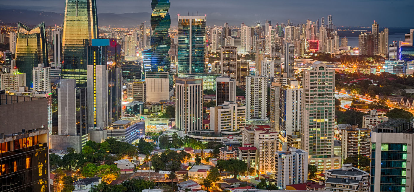 Image: Financial center of Panama City, Panama (Rodrigo Cuel / iStock / Getty Images Plus)
