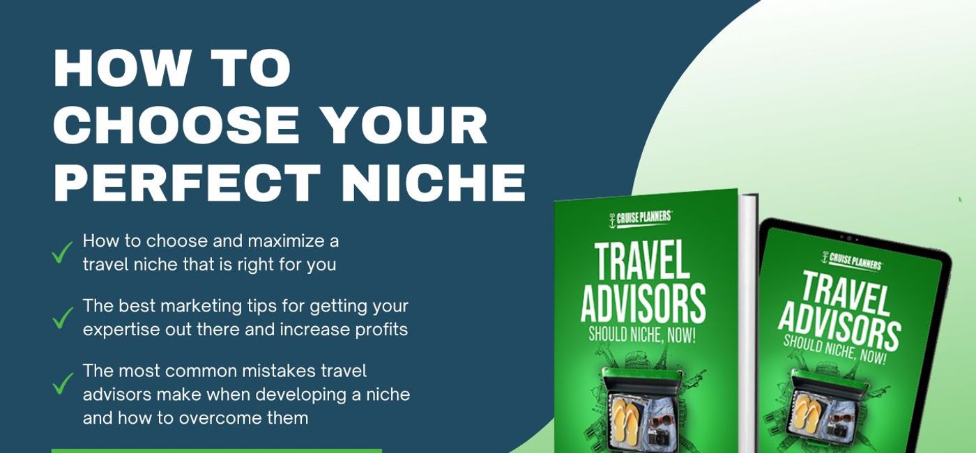 Image: FREE: (eBook) How to choose YOUR Perfect Niche to increase profits (Courtesy of Cruise Planners)