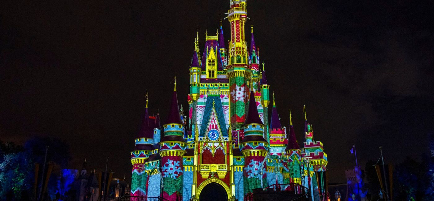 Image: Holidays at Magic Kingdom Park, Walt Disney World, Orlando, Florida. (Photo via Disney)