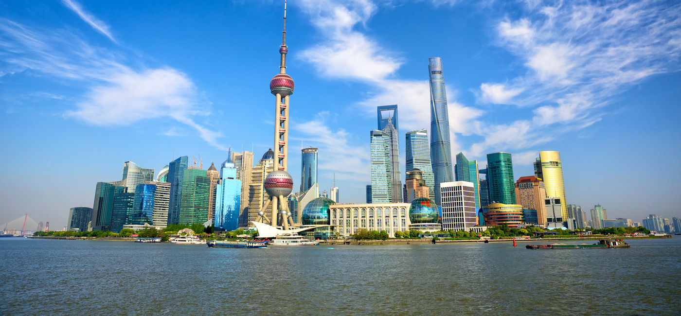 Image: PHOTO: Shanghai skyline with modern urban skyscrapers. (photo via dibrova / iStock / Getty Images Plus)