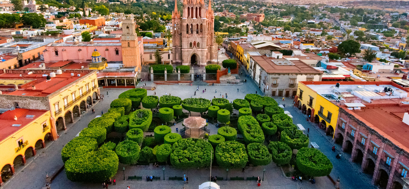 Image: San Miguel de Allende, one of Guanajuato's Magic Towns.  (Photo Credit: ferrantraite / E+)