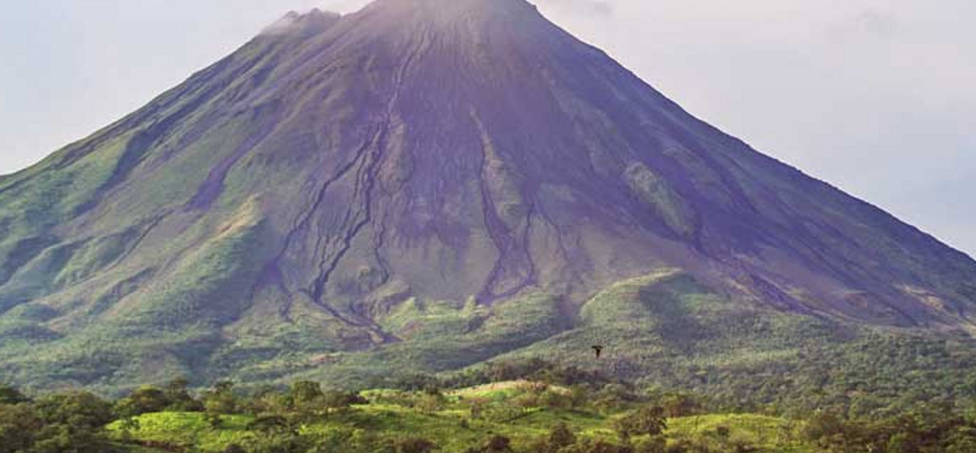Image: The Arenal Volcano is one of the great natural treasures of Costa Rica. Its protected areas offer multiple activities to visitors. (Photo via Costa Rica Tourism Board).