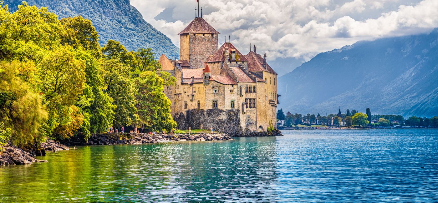 Image: The Chateau de Chillon on Lake Geneva. (Photo Credit: TTC Tour Brands)