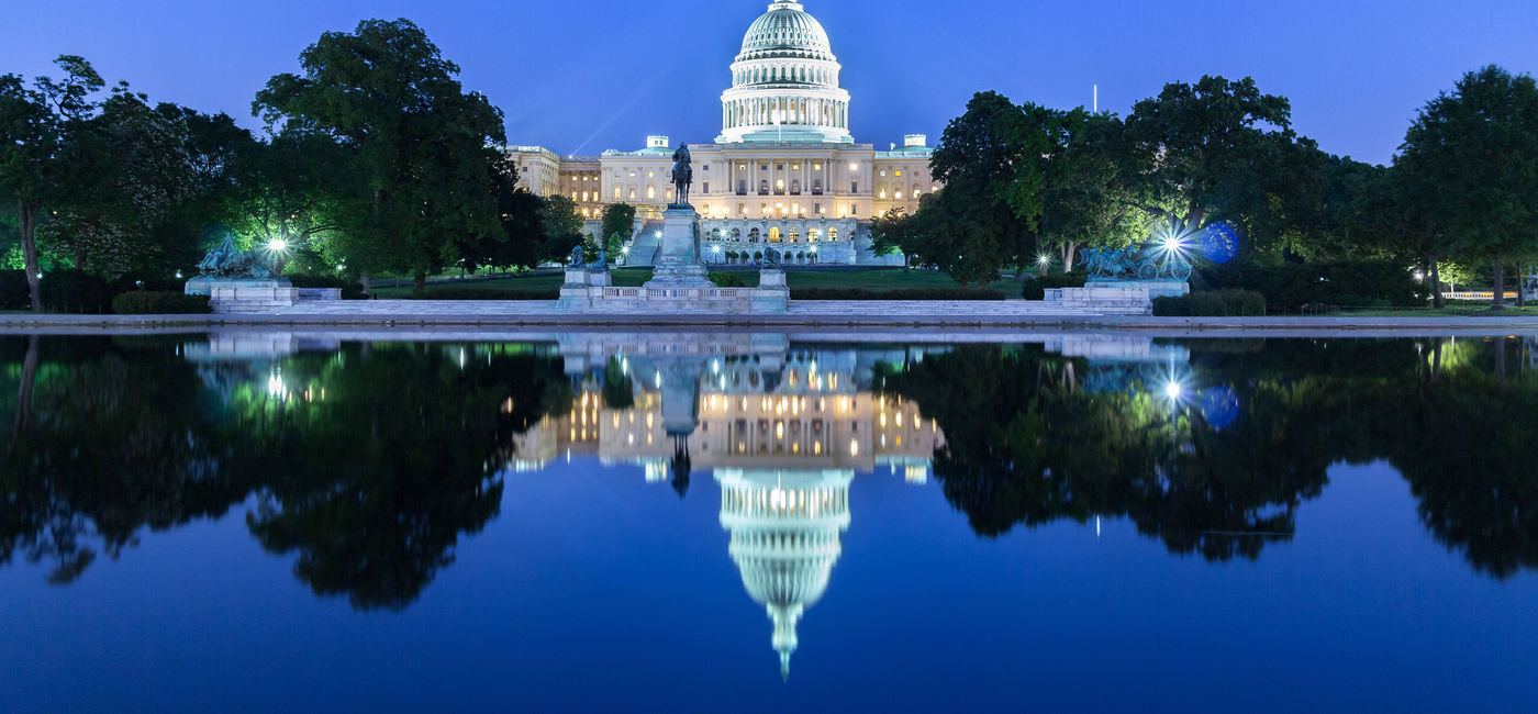 Image: The United Statues Capitol Building, Washington DC, USA. (photo via Tanarch / iStock / Getty Images Plus)