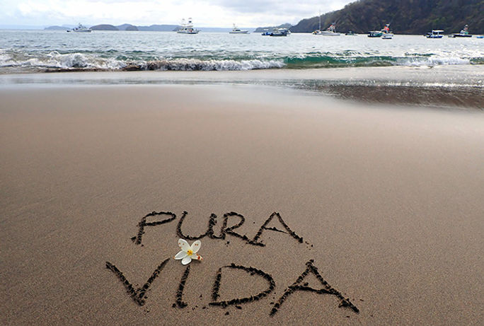 Pura Vida on the Pacific Coast life