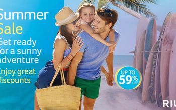 Savings of up to 59% with Riu's Summer Sale