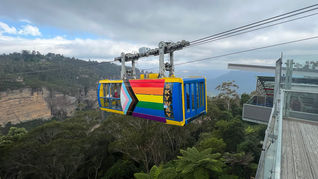 Skyway cable car at Scenic World