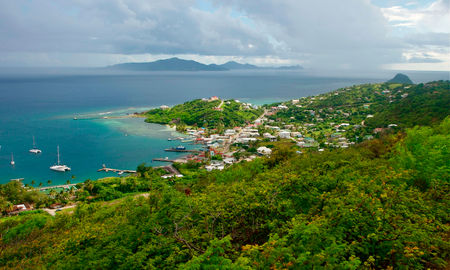 Union Island Clifton Bay Saint-Vincent and the Grenadines Island Windward islands Caribbean Sea Antilles (photo via happytrip / iStock / Getty Images Plus)