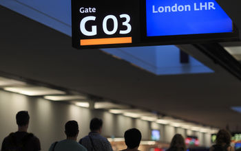 London Heathrow, airport, airport gate