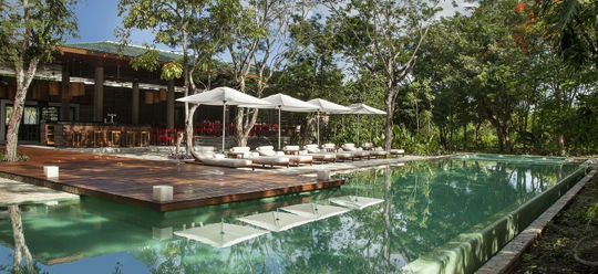 The Explorean Cozumel All-Inclusive Resort combines luxury with jungle adventure. (Photo courtesy of La Coleccion Resorts by Fiesta Americana).