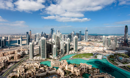 Downtown Dubai (photo via nicky39 / iStock / Getty Images Plus)